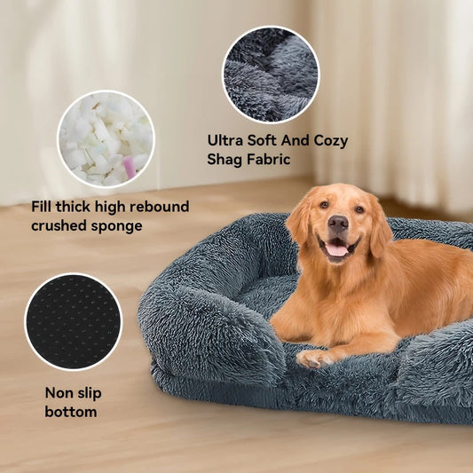 Cloud-Square Calming Bed